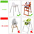 High Chair Cushion, Type High Chair Cover Pad, Highchair Cushion For Ikea Antilop Highchair, Pad For High Chair, Built-in Inflatable Cushion, Baby Sitting More Comfortable ( Cute Crocodile Pattern)