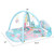 Gymax Baby Play Gym Mat W/ Play Piano & Funny Toys For Newborn Infant Activity Playmat