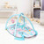 Gymax Baby Play Gym Mat W/ Play Piano & Funny Toys For Newborn Infant Activity Playmat