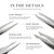 Tweezerman Winter Frost Micro Mini Tweezer Set