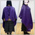 1pc Waterproof Salon Capes Hair Treatment Shawls Hair-dying Shawl (purple)