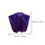 1pc Waterproof Salon Capes Hair Treatment Shawls Hair-dying Shawl (purple)