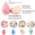 Duaiu Beauty Makeup Sponge Blender 8 Pcs Foundation Makeup Puffs Set Non-latex Beauty Sponge For Foundation Creams Liquid And Powders