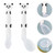 Hemoton 2pcs Silicone Spoons Eating Spoon Feeding Spoons Utensil For Baby Infant