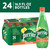 Perrier Peach Flavored Sparkling Water, 405.6 Fl Oz, 24 Pack Plastic Water Bottles