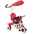 Costway 4-in-1 Kids Baby Stroller Tricycle Training Learning Toy Bike W/ Canopy Basket