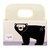 3 Sprouts Udobea Polyester Divided Portable Diaper Caddy With Black Bear Design