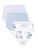Little Star Cotton Bandana Drool Baby Bib, 3pk Male