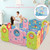 Costway 16 Panel Baby Playpen Kids Activity Center W/ Gate Indoor & Outdoor Baby Fence