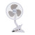 Strollerbuddy Deluxe Ezy-fit Clip On Fan - White