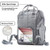 Kiddycare Diaper Bag Backpack - Multi-function Baby Bag, Maternity Nappy Bags For Travel, Large Capacity, Waterproof, Durable & Stylish For Woman And Men, Blue
