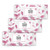 Tada Rose Petal Facial Wipes, 3-pack, 240ct