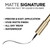 L'oreal Paris Matte Signature Liquid Dip Eyeliner, Waterproof, Black, 0.07 Fl Oz