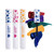 Waterproof Color Mascara, 7 Color Variety Pack Mascara Eyeliner Charming Longlasting Mascara For Eyelash Eye Makeup-7pcs