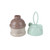Portable Milk Powder Formula Dispenser Container Storage Essential Cereal Boxes B Green Flof