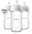 Philips Avent Glass Natural Baby Bottle, 8oz, 3pk, Scf703/37