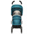 Diono Universal Weatherproof Newborn Pod Stroller Footmuff With Head And Body Support, Blue Turquoise