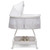 Delta Children Deluxe Soothing Dreams Bassinet With Calming And Convenient Features, Grey Windchime