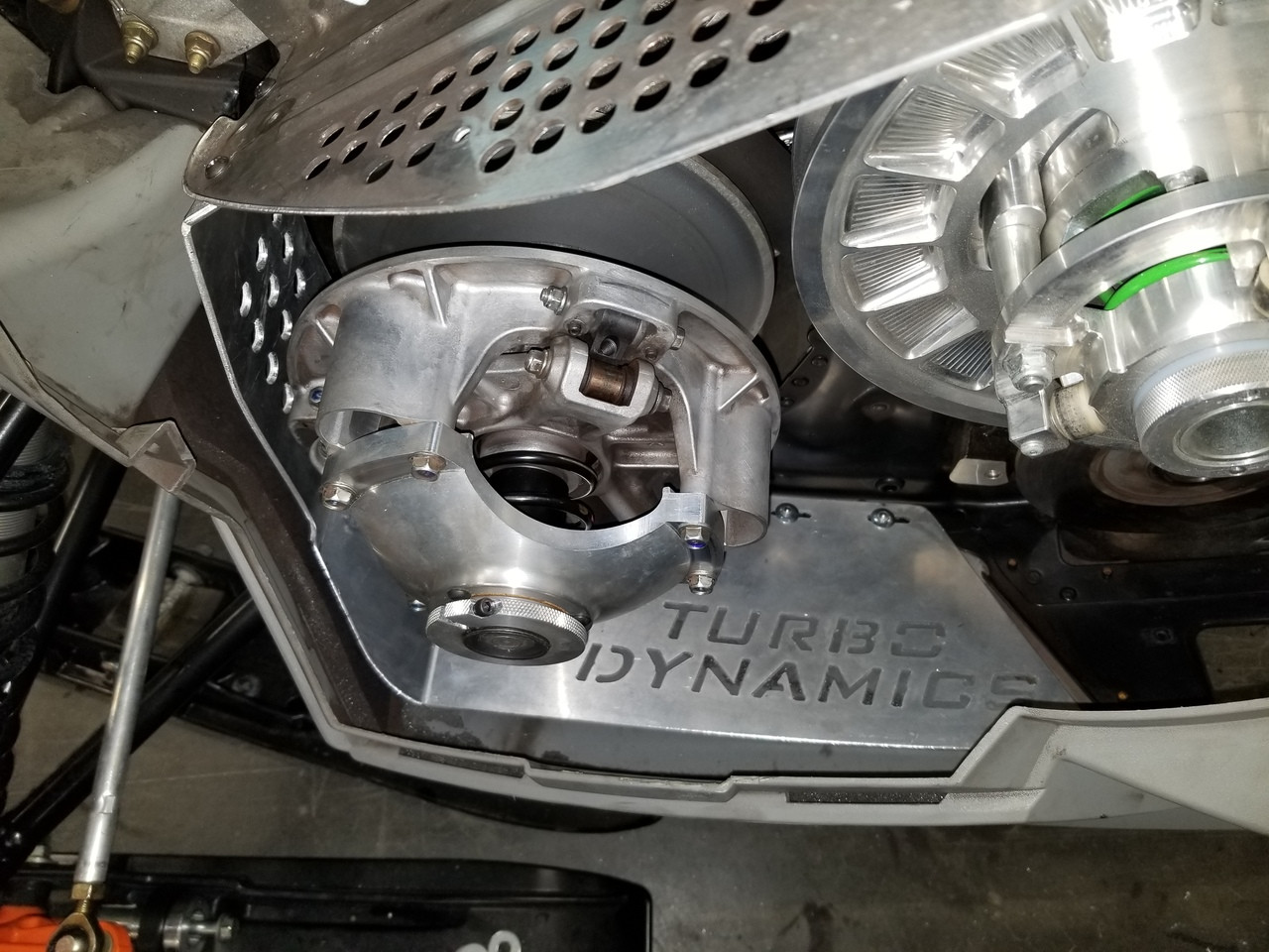 Sidewinder zr9000 Belly Pan guard by Prevost performance - Turbo