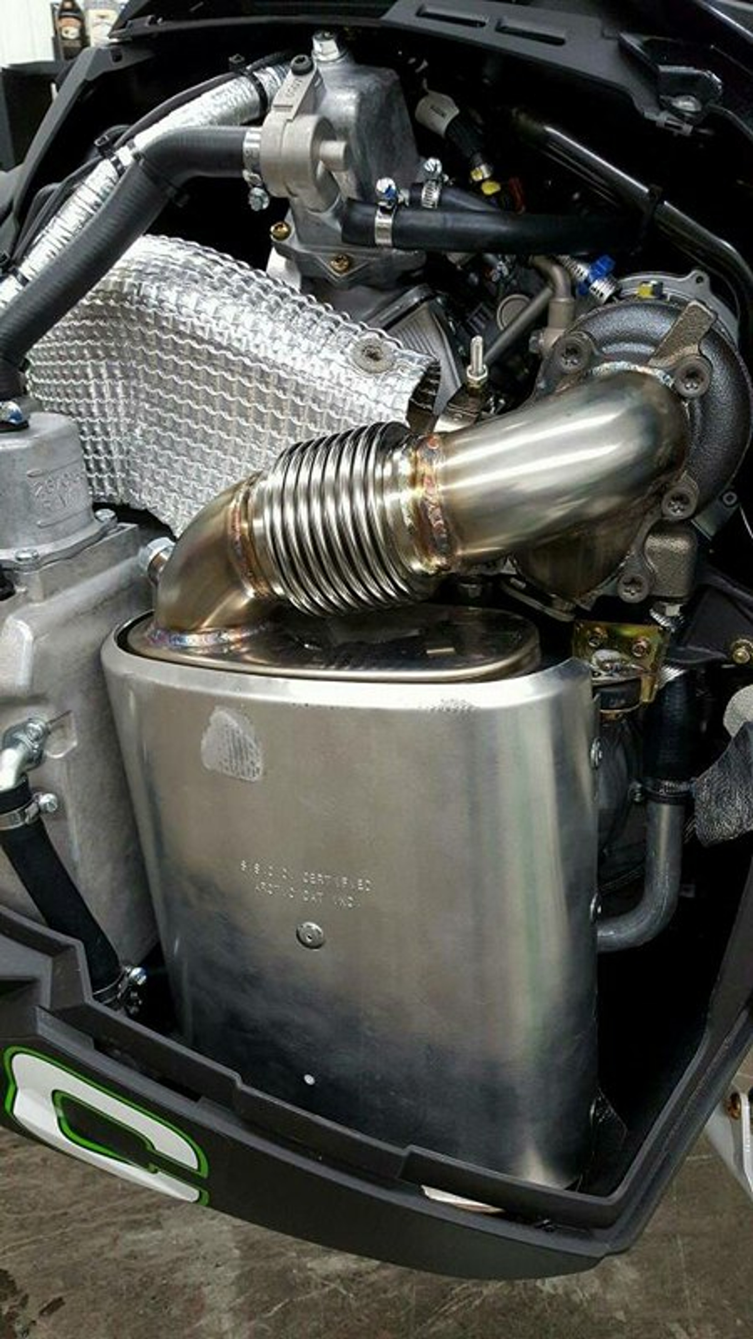 TD super quiet muffler Sidewinder zr9000 thundercat srx