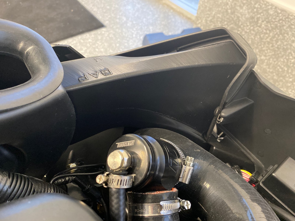 GAP cold air intake ram effect for factory airboxes Sidewinder