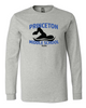 Princeton Middle School Swimming long sleeve tee in 4 colors