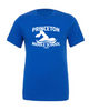 Princeton Middle School swimming tee in 3 colors
