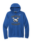 Lacrosse tiger Nike hooded sweatshirt in 5 colors. Unisex