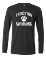 PHS Swimming long sleeve everyday tee. Three colors to choose from. This item runs small