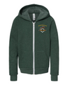 Super soft Bela + Canvas sponge fleece full zip in youth and adult