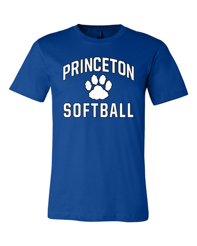 Everyday softball tee in royal