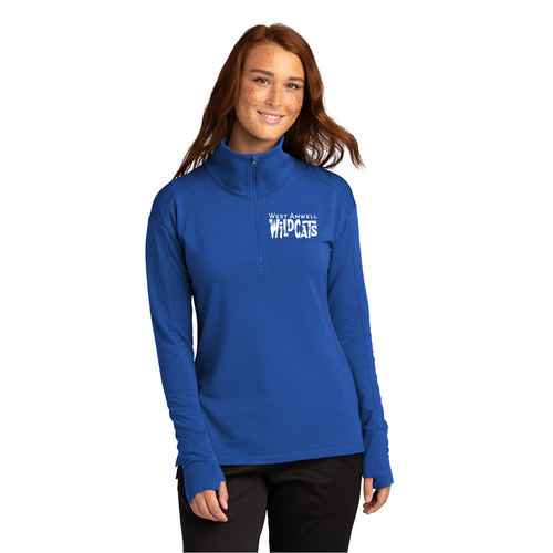 Sport-Tek ® Ladies Sport-Wick ® Flex Fleece 1/4-Zip in royal