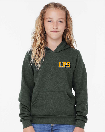 LPS Pullover fleece in heather forest