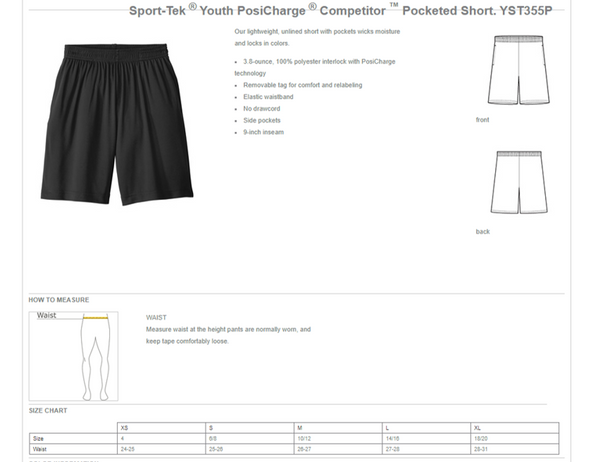 Adult and Youth team and competition shorts in grey Adult and Youth team and competition shorts in grey