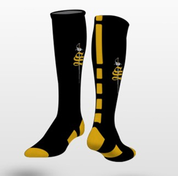 Sebastiani custom socks in black Sebastiani custom socks in black