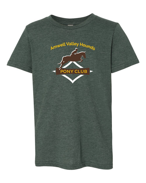 Everyday tee in heather forest green Everyday tee in heather forest green