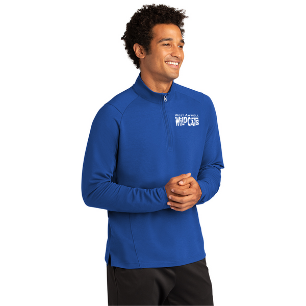Sport-Tek® Sport-Wick® Flex Fleece 1/4-Zip in royal Sport-Tek® Sport-Wick® Flex Fleece 1/4-Zip in royal