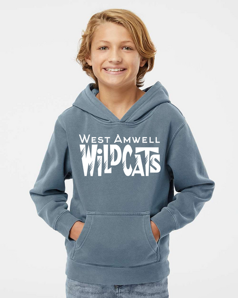 Independent pigment dyed pullover sweatshirt in slate blue Independent pigment dyed pullover sweatshirt in slate blue