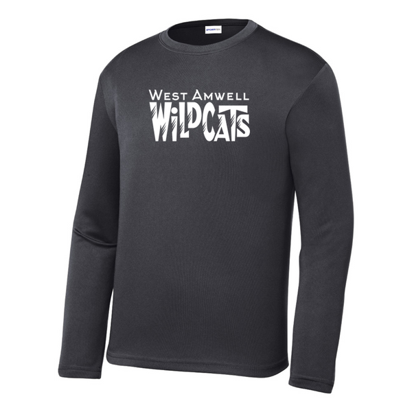 Sport-Tek®  Long Sleeve PosiCharge® Competitor™ Tee in grey