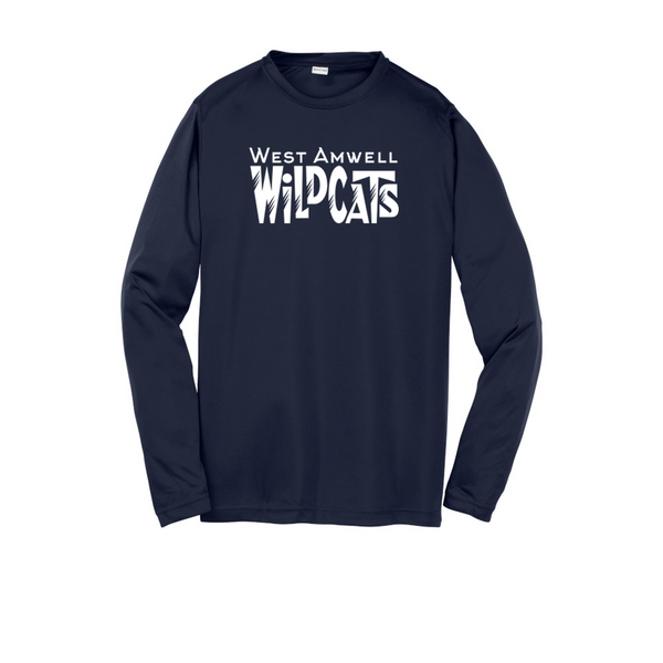 Sport-Tek® Long Sleeve PosiCharge® Competitor™ Tee in navy