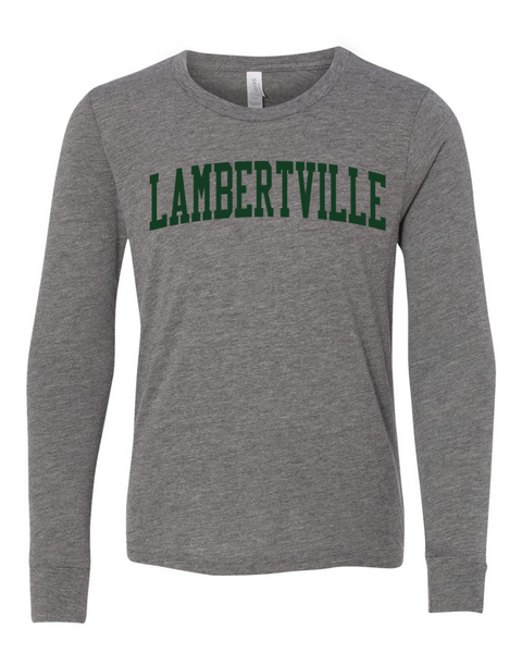 Long sleeve triblend in grey Long sleeve triblend in grey