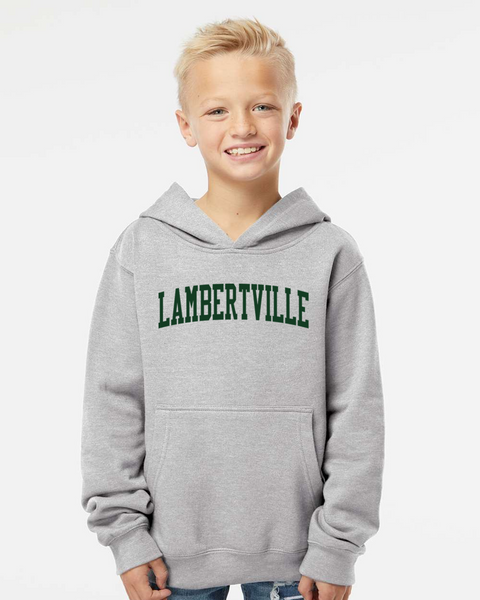 Independent Trading Co. - Youth Midweight Hooded Sweatshirt in grey Independent Trading Co. - Youth Midweight Hooded Sweatshirt in grey