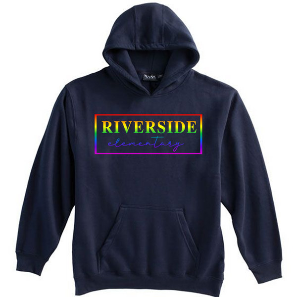 Super 10 fleece in navy with logo color options Super 10 fleece in navy with logo color options