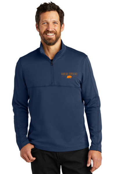 Adult 1/4 zip smooth fleece Adult 1/4 zip smooth fleece