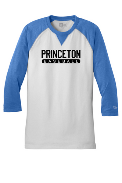 New Era® Sueded Cotton Blend 3/4-Sleeve Baseball Raglan Tee
