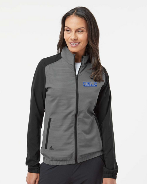 Women's Heather Block Full-Zip Wind Jacket  Health/PE Women's Heather Block Full-Zip Wind Jacket  Health/PE