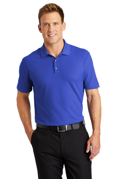 K100 Port Authority® Core Classic Pique Polo with embroidered logo