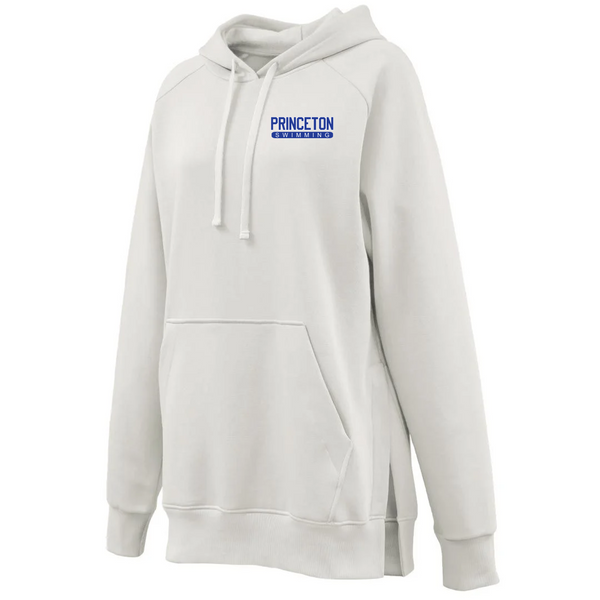 Salonga women's hoodie with split sides in ivory