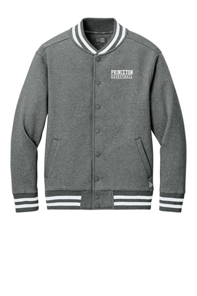 New! NEA560 New Era® Basketball Varsity Heavyweight Fleece Jacket