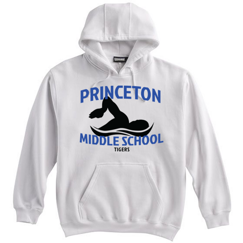 Princeton Middle School Swimming Super 10 hoodie in 3 colors